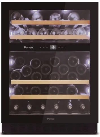 Винный шкаф PANDO PVMBP HD 60-52CRR