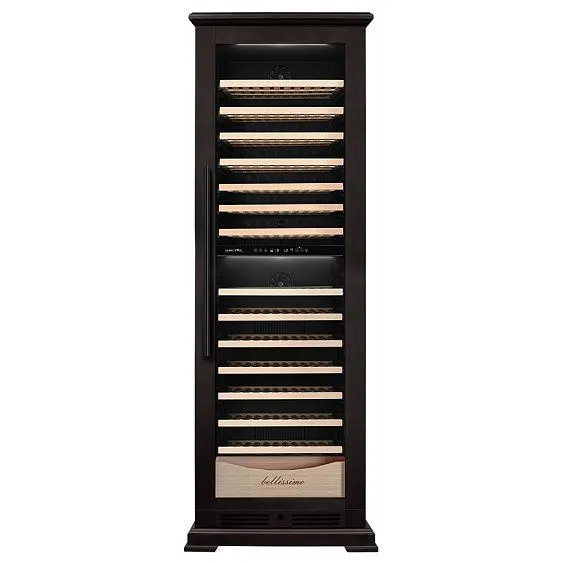 Винный шкаф MEYVEL MV163PRO-KBT2 (Тёмный шоколад)