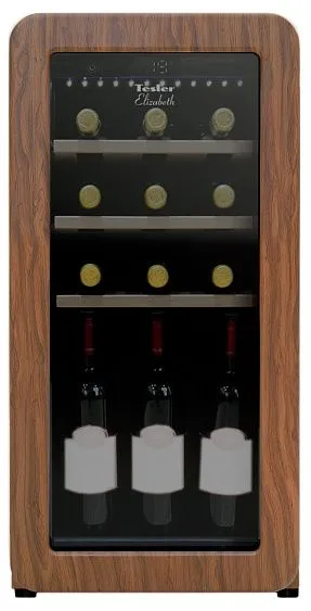 Винный шкаф TESLER CWC-188 CARAMEL WOOD LD