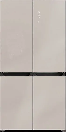 Холодильник LEX LCD505 white satin Cross Door