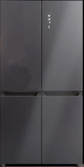Холодильник LEX LCD505 graphite skin Cross Door