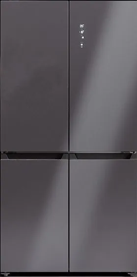 Холодильник LEX LCD505 steel skin Cross Door