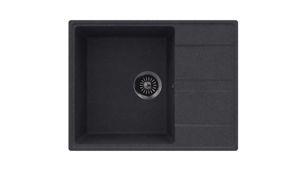 Кухонная мойка MAUNFELD Lacrima 650 MFQS-650DGR темно-серый