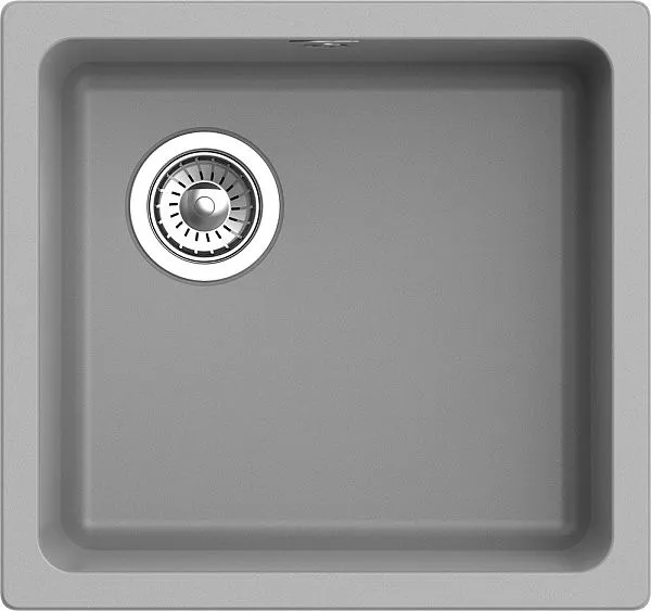 Кухонная мойка RIVELATO BERKANA 45 grigio metallizzato