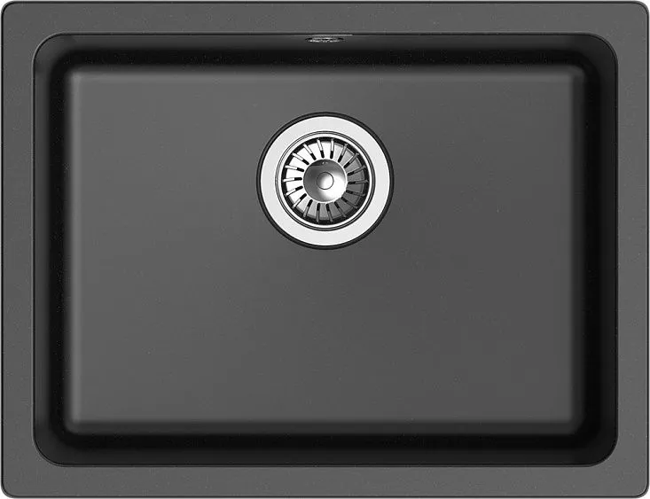 Кухонная мойка RIVELATO BERKANA 50 nero