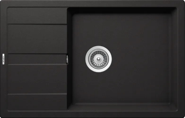 Кухонная мойка SCHOCK Optima 60D Max Cristalite неро