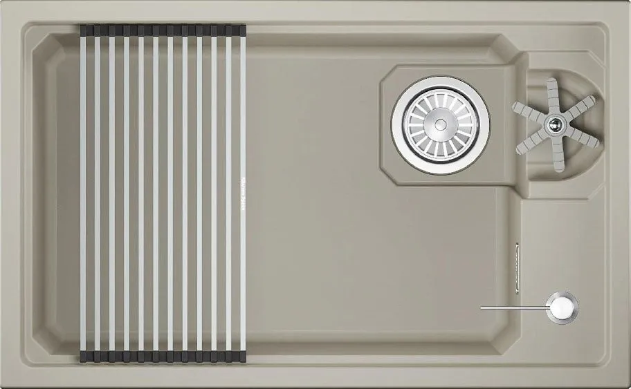 Кухонная мойка GRANULA 7309RU креман