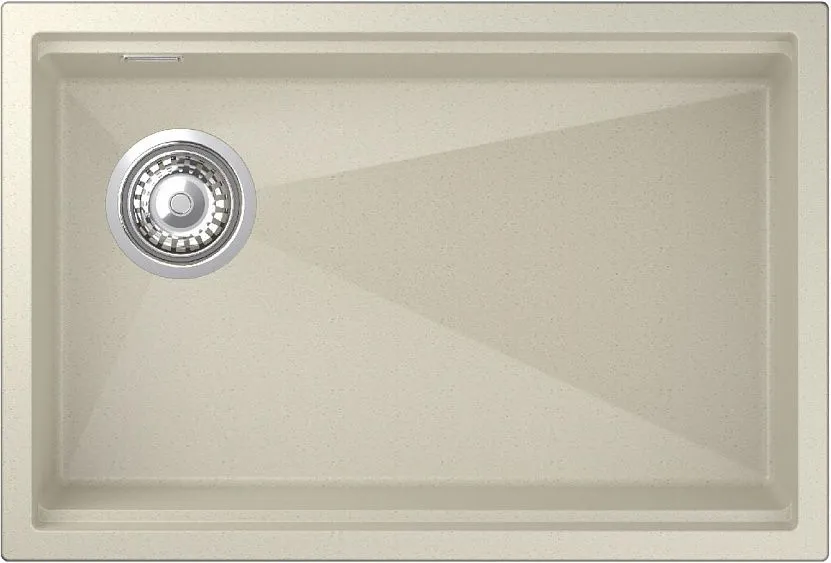 Кухонная мойка RIVELATO LINO 654-L beige scuro