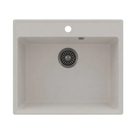 Кухонная мойка MAUNFELD Perla 580 MFQS-580W кремовый