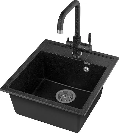 Кухонная мойка WEISSGAUFF WG 406308 Comfort Onyx