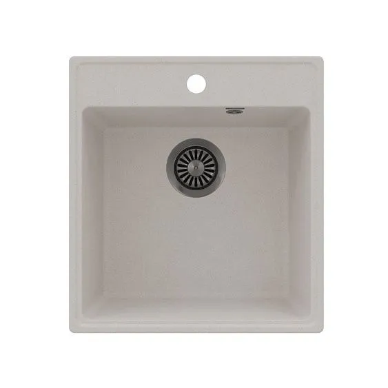 Кухонная мойка MAUNFELD Perla 460 MFQS-460W кремовый