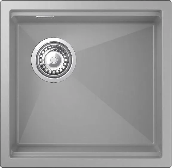 Кухонная мойка RIVELATO LINO 454-L grigio metallizz