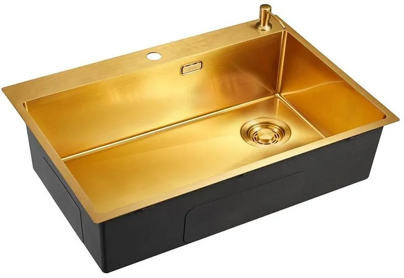 Кухонная мойка EMAR EMB-660(TOP) PVD Golden