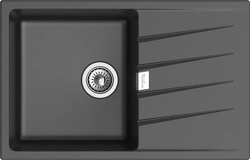 Кухонная мойка RIVELATO RAUM 78 antracite