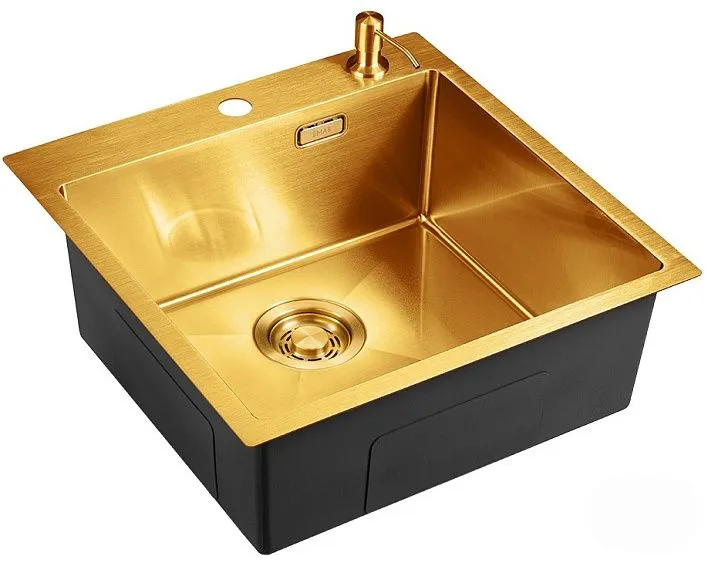 Кухонная мойка EMAR EMB-117A PVD Nano Golden
