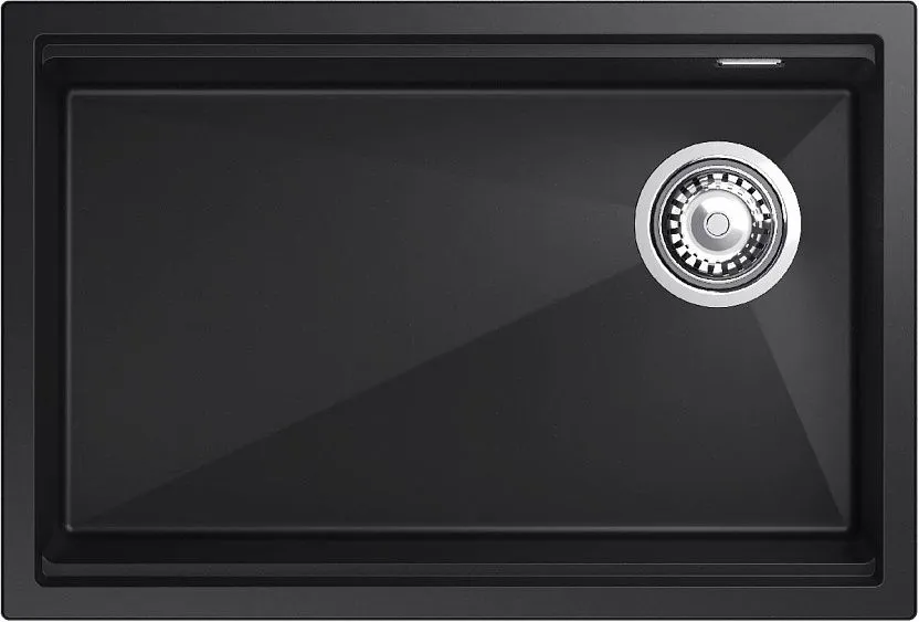 Кухонная мойка RIVELATO LINO 654-R nero