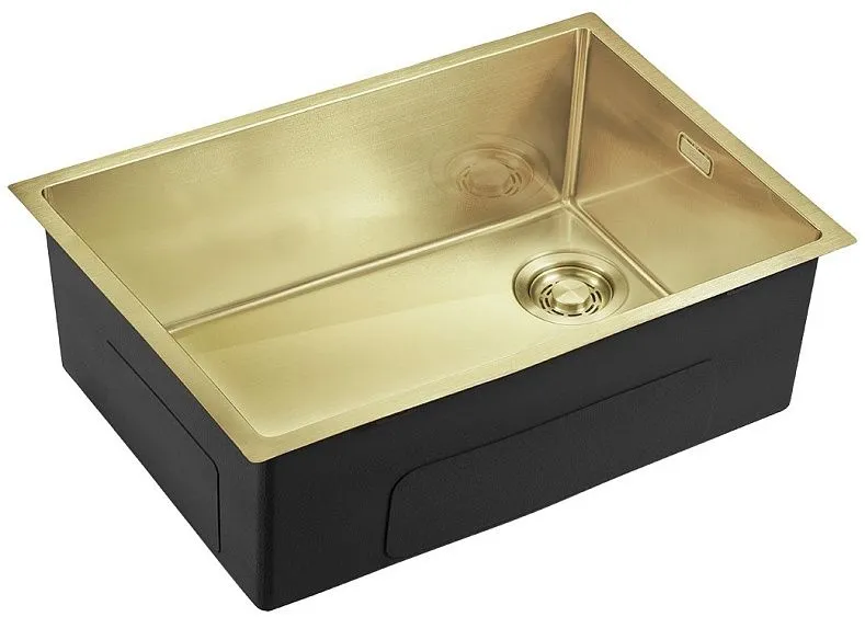 Кухонная мойка EMAR EMB-660(UN) PVD Matt Gold