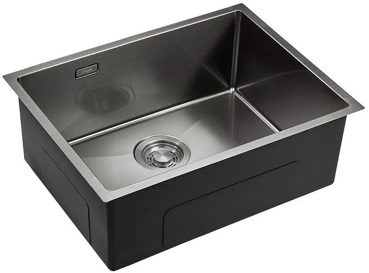 Кухонная мойка EMAR EMB-132 PVD Nano Dark