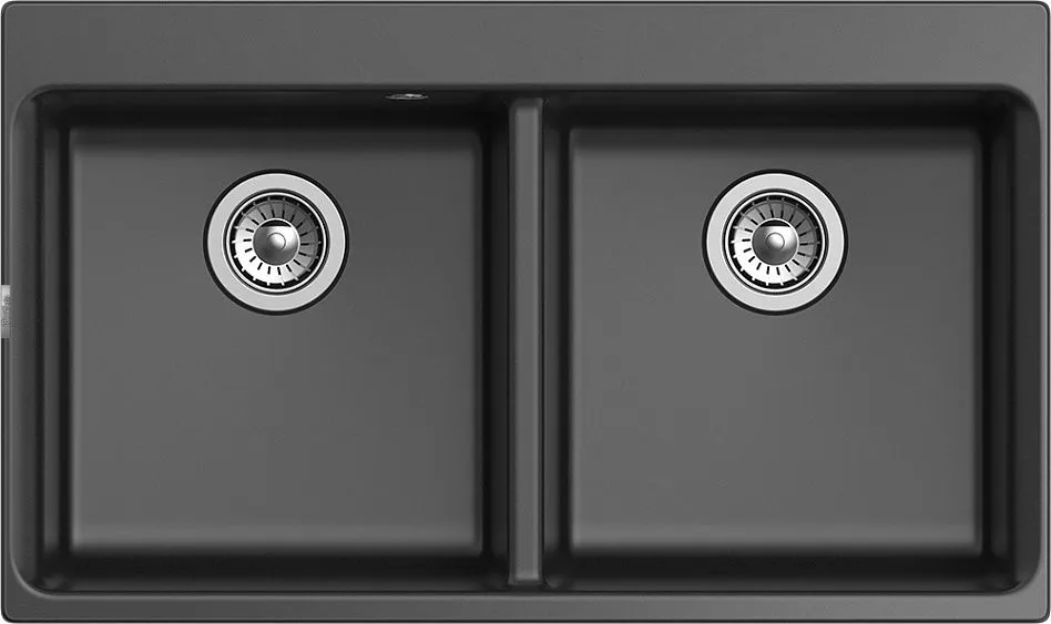 Кухонная мойка RIVELATO AXEL 90-2D antracite