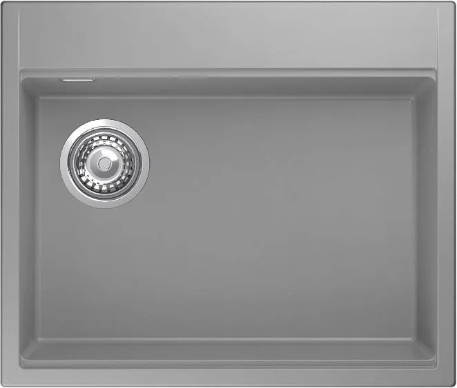 Кухонная мойка RIVELATO TESORO 605-L grigio metallizz