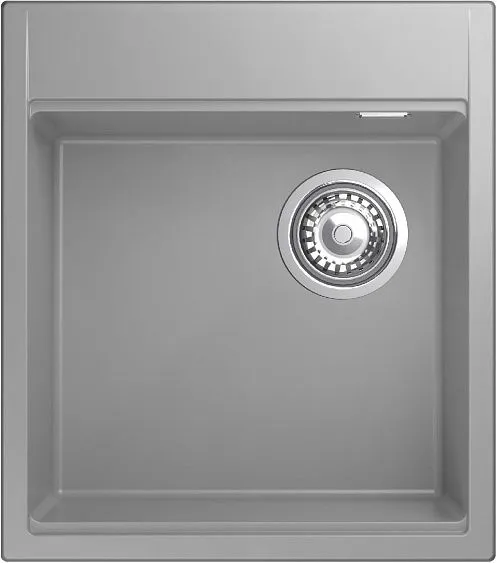 Кухонная мойка RIVELATO TESORO 455-R grigio metallizz