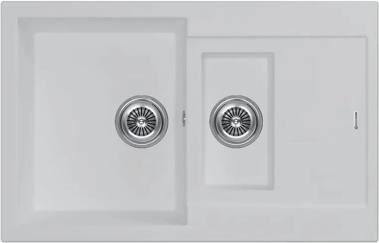 Кухонная мойка KUCHENSTERN PLAT 60-2 белый