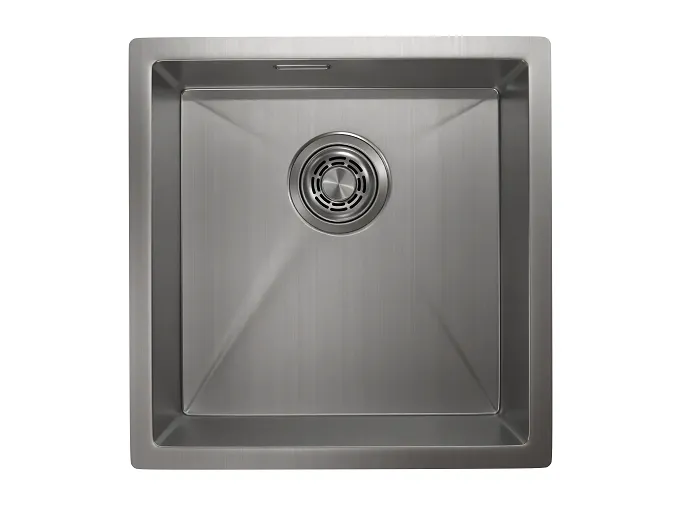 Кухонная мойка GRANULA GR-4445U сталь/сатин