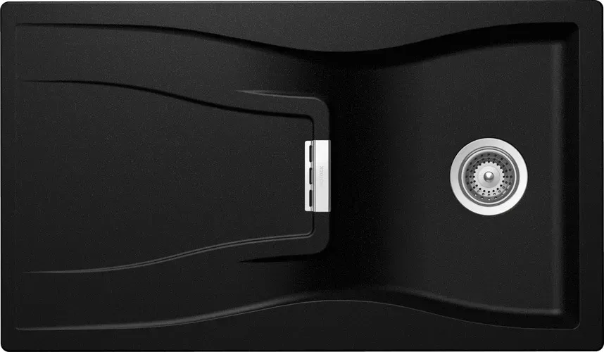 Мойка SCHOCK 700554 waterfall 45d (d-100) cristadur 860х500 магма