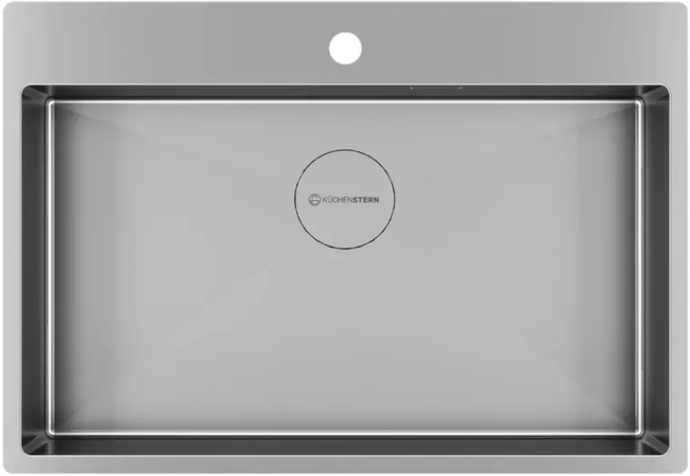 Кухонная мойка KUCHENSTERN WERK 80 нержавеющая сталь