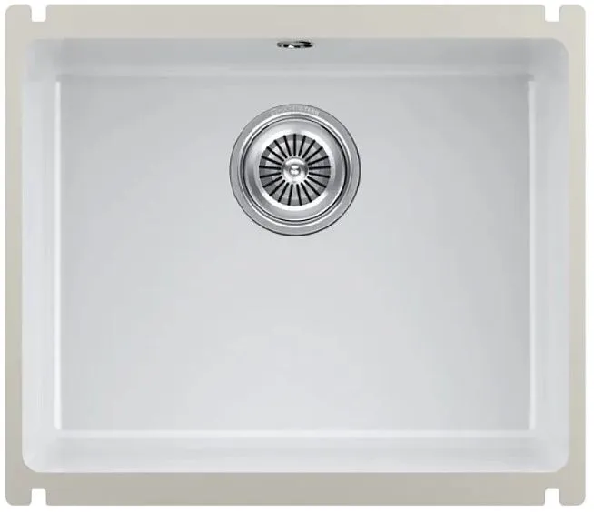 Кухонная мойка KUCHENSTERN SUBKERAM 60 кристальный белый