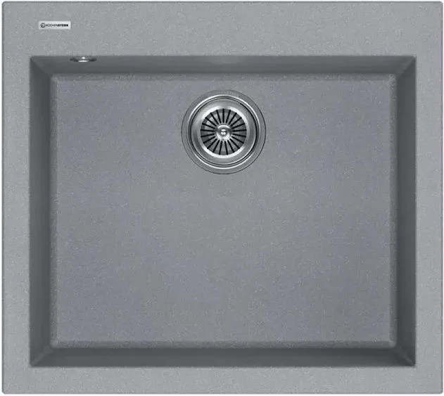 Кухонная мойка KUCHENSTERN OBEN 60 титан