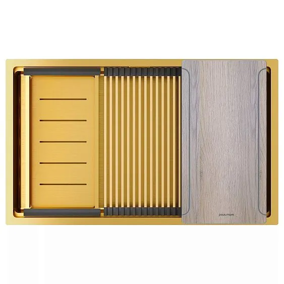 Кухонная мойка PAULMARK NEXT-MULTI SINK PM787445-BG