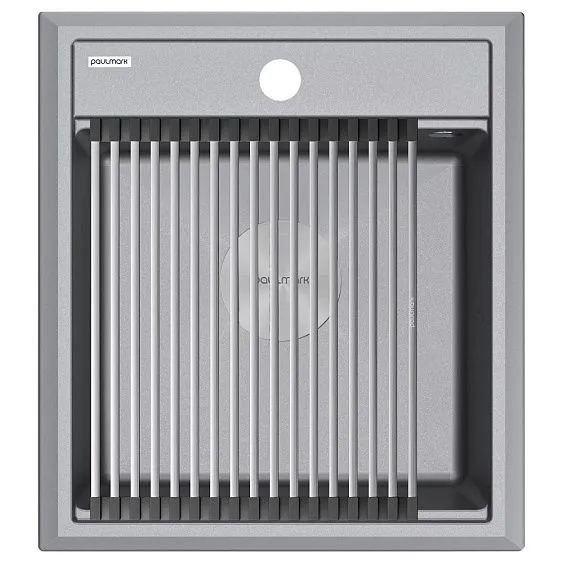 Кухонная мойка PAULMARK Stepia-450 PM114651-GRM