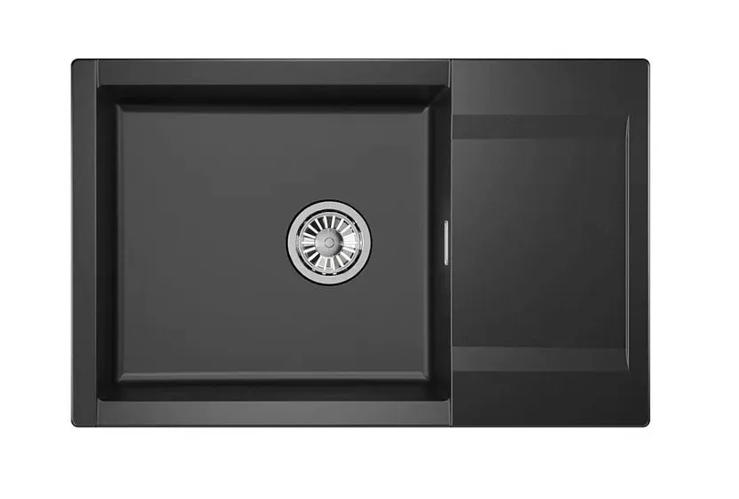 Кухонная мойка GRANULA ES-7807 шварц