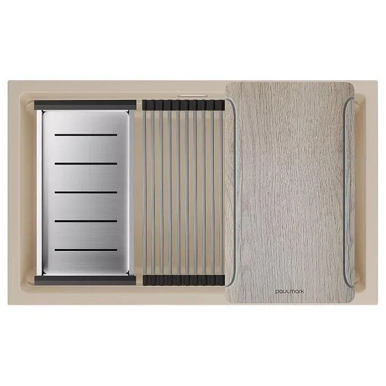 Кухонная мойка PAULMARK LUMI-MULTI SINK LU-MULTI 74-LA