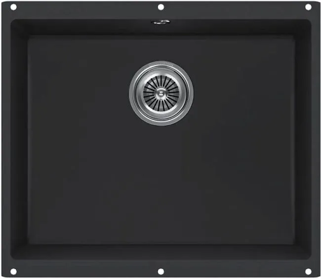 Кухонная мойка KUCHENSTERN UNDER 60 черный