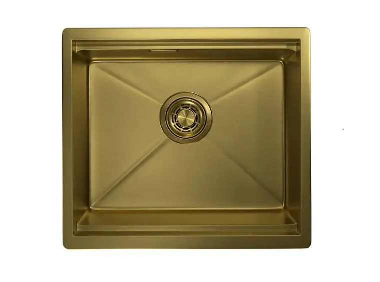 Кухонная мойка GRANULA KS-5045U золото сатин