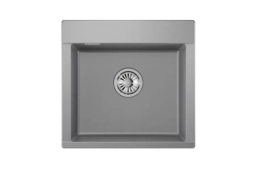 Кухонная мойка GRANULA ES-5201 алюминиум