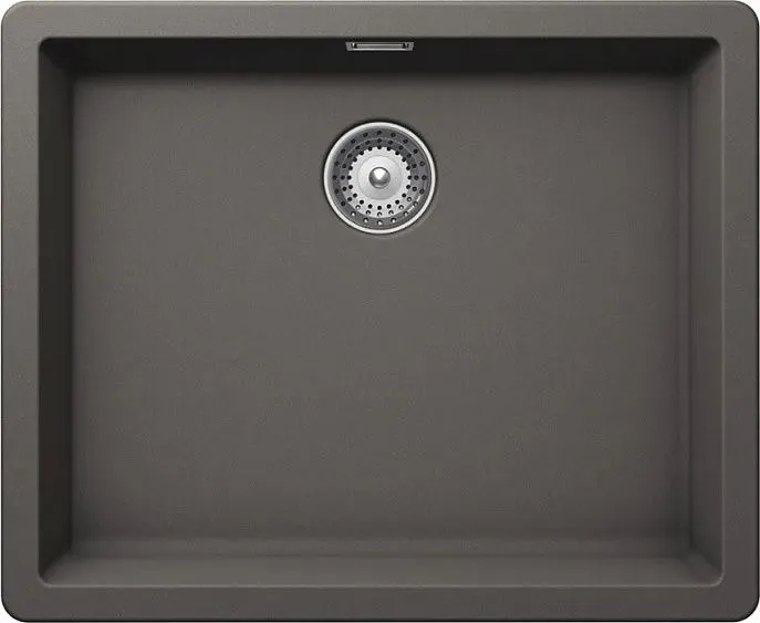 Кухонная мойка SCHOCK Greenwich 60U Cristadur серебристый камень