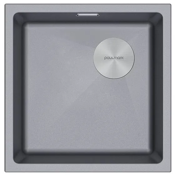 Кухонная мойка PAULMARK LUMI-SKEW LU45SK-GRM