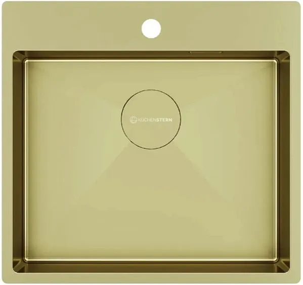Кухонная мойка KUCHENSTERN WERK 60 золото
