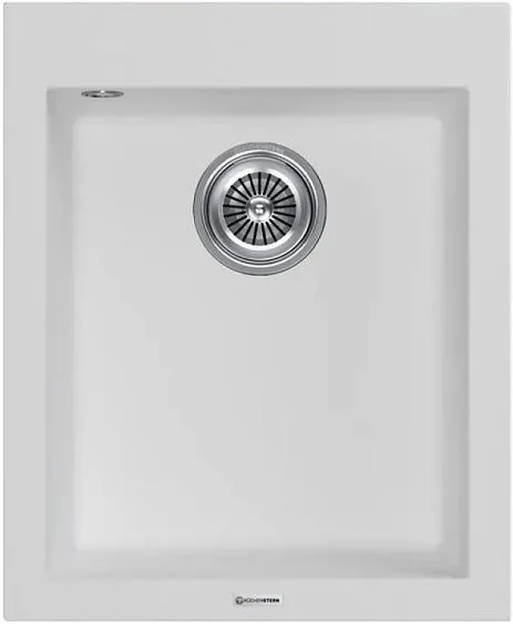 Кухонная мойка KUCHENSTERN OBEN 45 белый