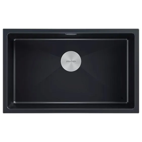 Кухонная мойка PAULMARK LUMI LU74-BLM