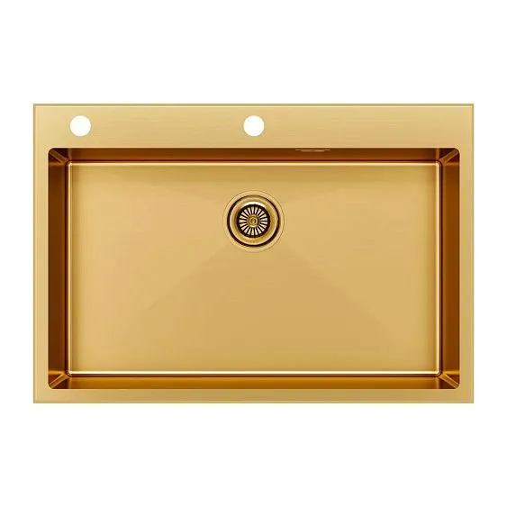 Кухонная мойка PAULMARK KRONER-EDGE PM777551-BG
