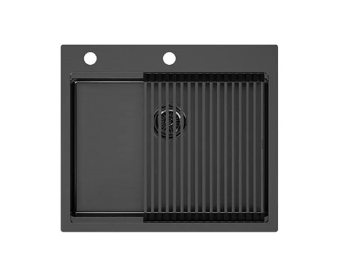 Кухонная мойка PAULMARK KRONER-PRO PM705951-GM