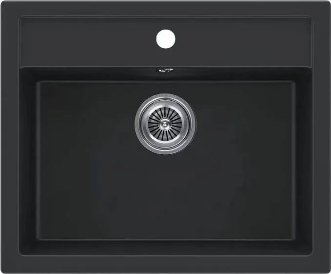 Кухонная мойка KUCHENSTERN TOP 60 черный