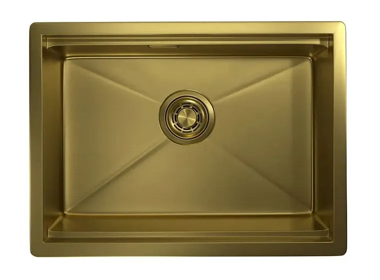 Кухонная мойка GRANULA KS-6045U золото/сатин