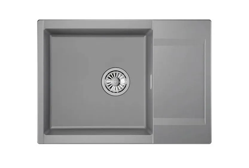 Кухонная мойка GRANULA ES-7003 алюминиум