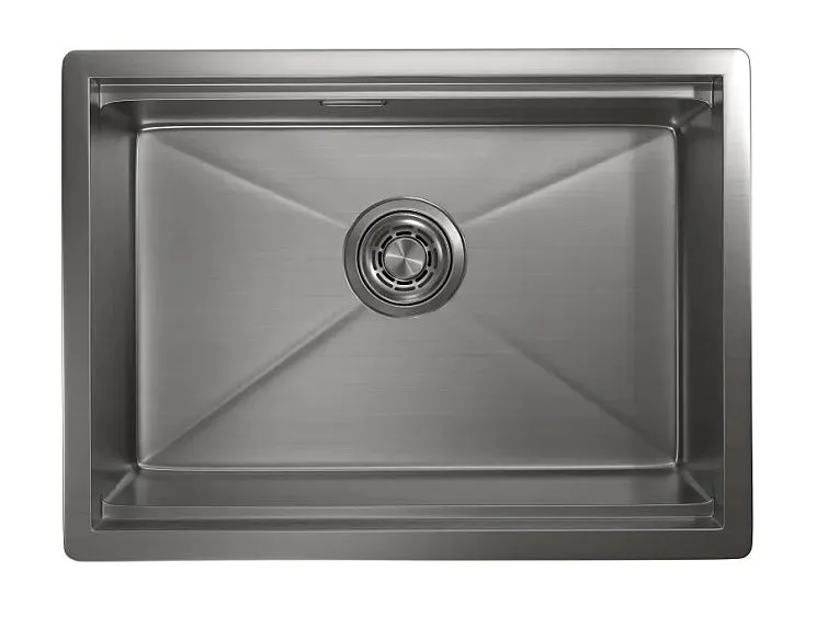 Кухонная мойка GRANULA KS-6045U сталь/сатин
