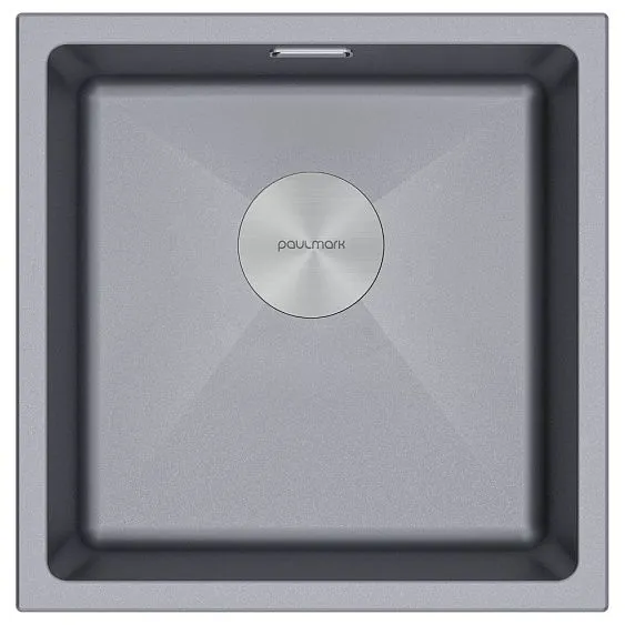 Кухонная мойка PAULMARK LUMI LU45-GRM